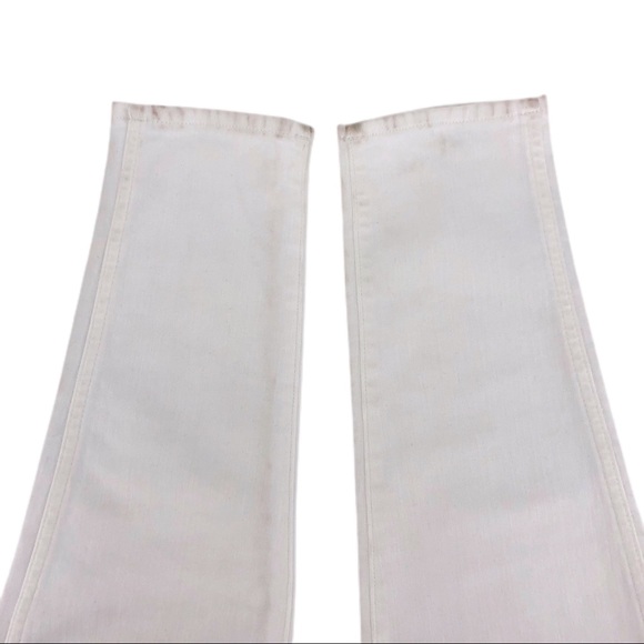 Madewell White 10” High Rise Skinny Jeans, Size 35 - Picture 5 of 9